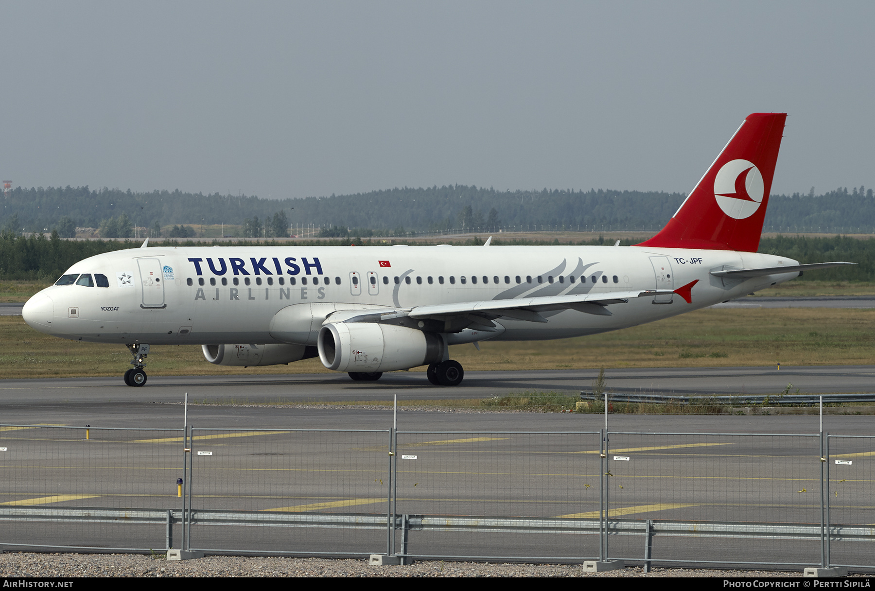Aircraft Photo of TC-JPF | Airbus A320-232 | Turkish Airlines | AirHistory.net #373431