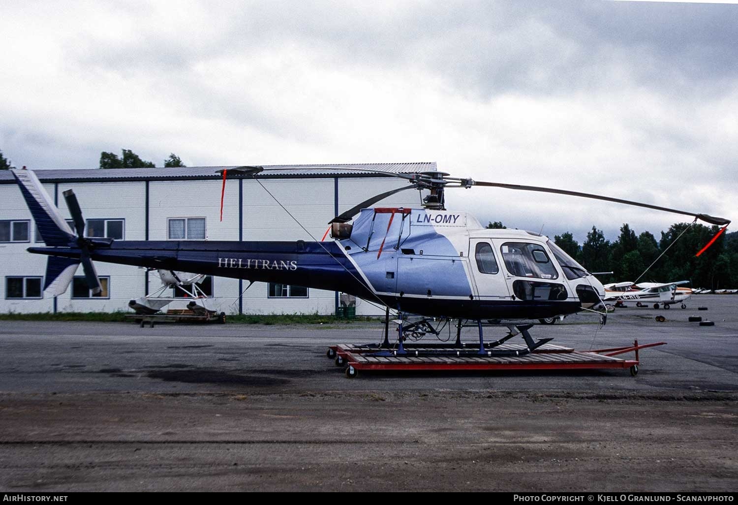 Aircraft Photo of LN-OMY | Aerospatiale AS-350BA Ecureuil | Helitrans | AirHistory.net #373433