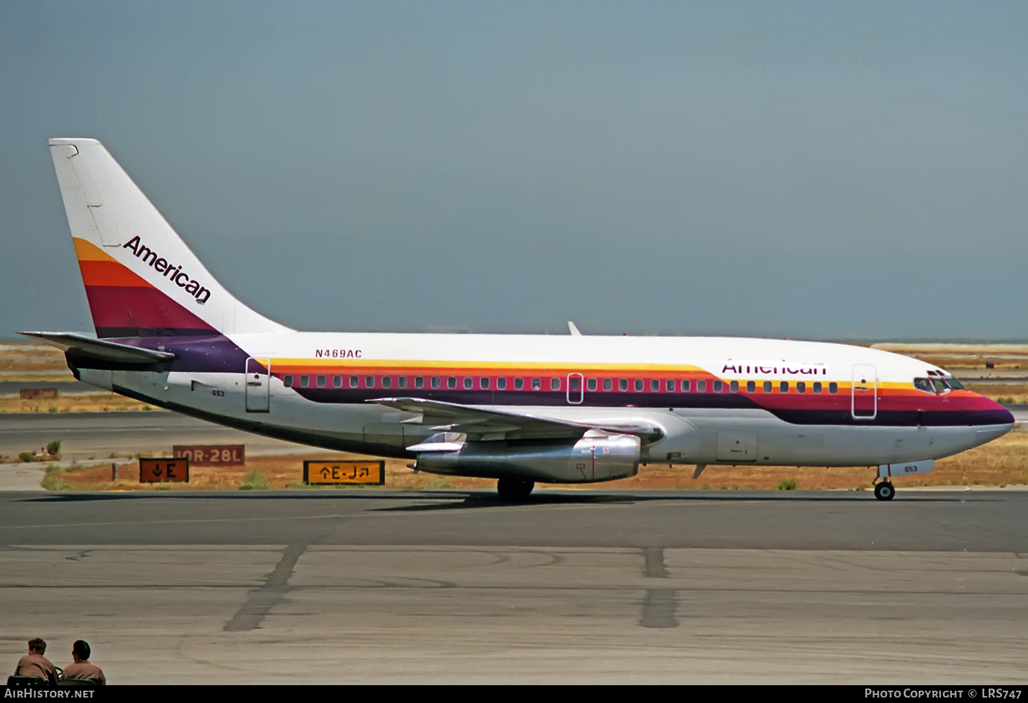 Aircraft Photo of N469AC | Boeing 737-293 | American Airlines | AirHistory.net #373435