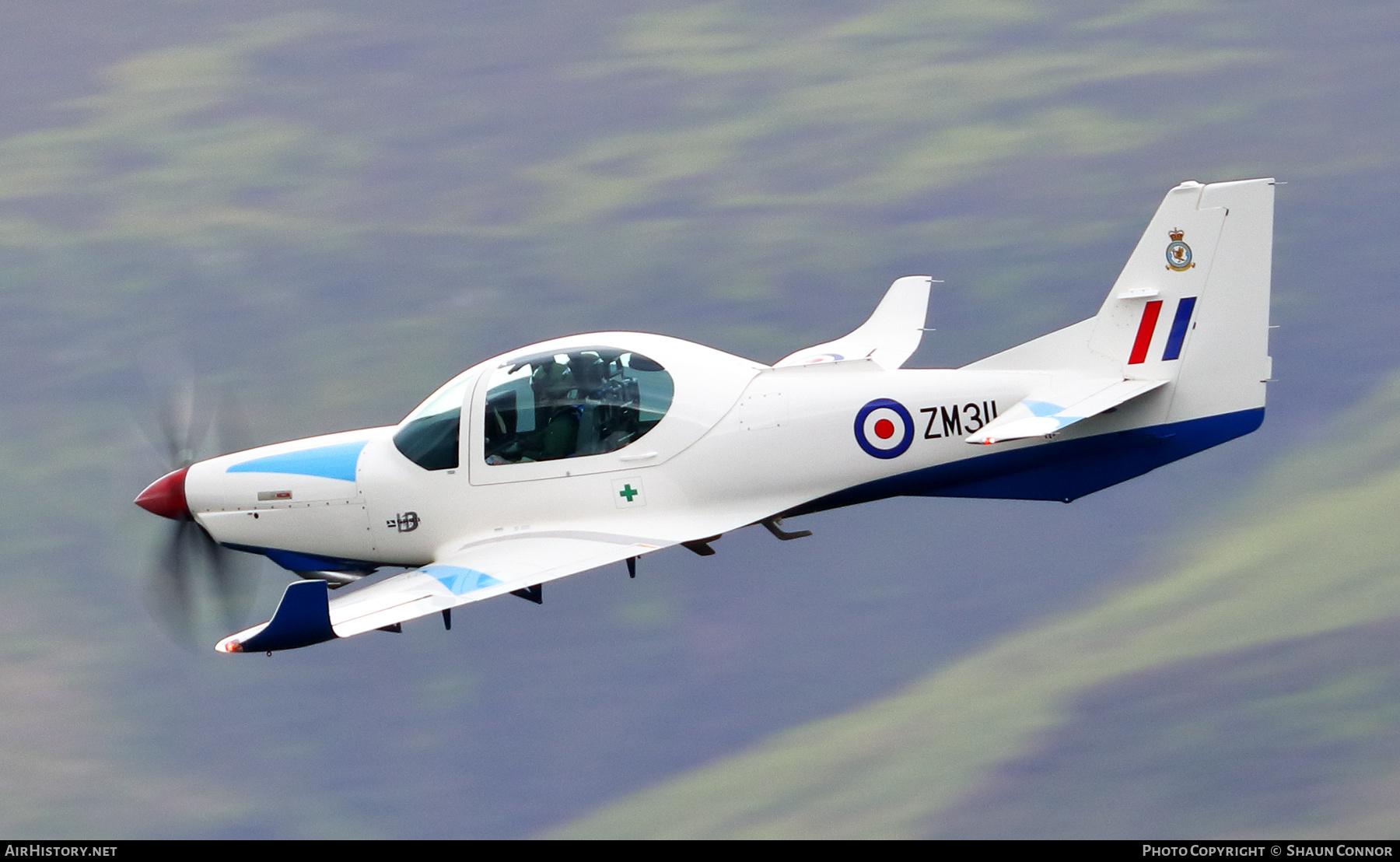 Aircraft Photo of ZM311 | Grob G-120TP Prefect T1 | UK - Air Force | AirHistory.net #373445