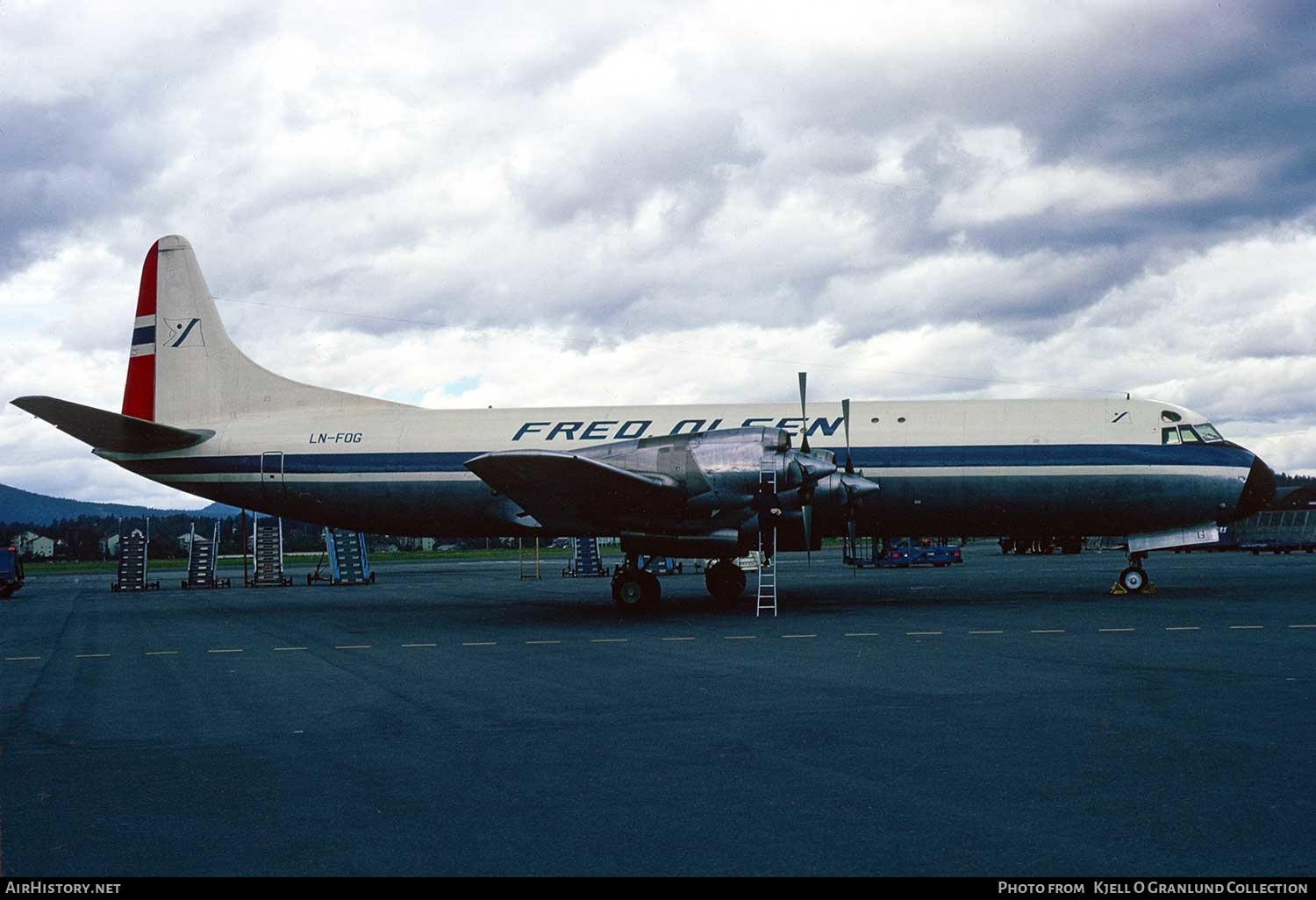 Aircraft Photo of LN-FOG | Lockheed L-188A(F) Electra | Fred. Olsen | AirHistory.net #373451