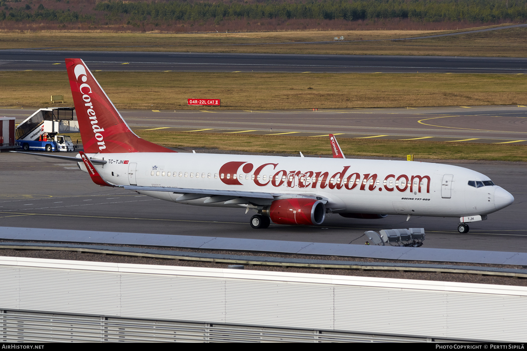 Aircraft Photo of TC-TJH | Boeing 737-86J | Corendon Airlines | AirHistory.net #373478