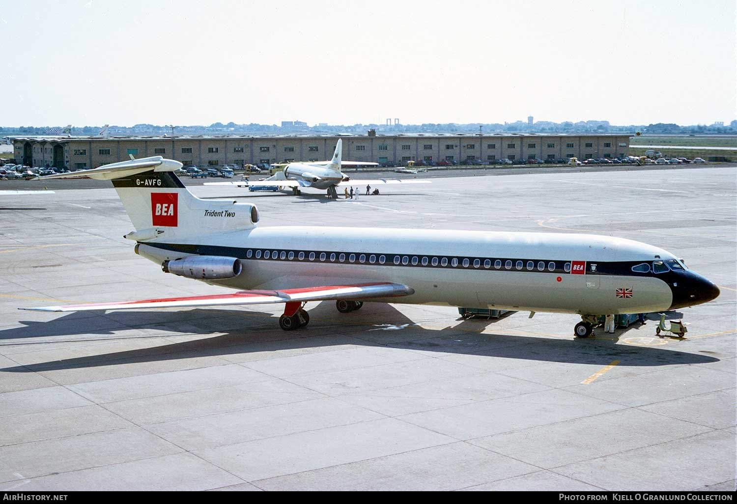 Aircraft Photo of G-AVFG | Hawker Siddeley HS-121 Trident 2E | BEA - British European Airways | AirHistory.net #373481