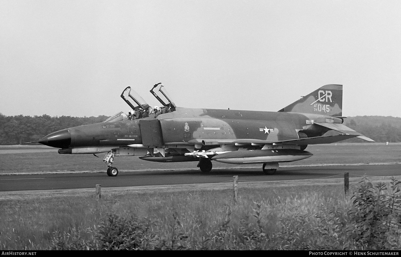 Aircraft Photo of 74-1045 / AF74-045 | McDonnell Douglas F-4E Phantom II | USA - Air Force | AirHistory.net #373485