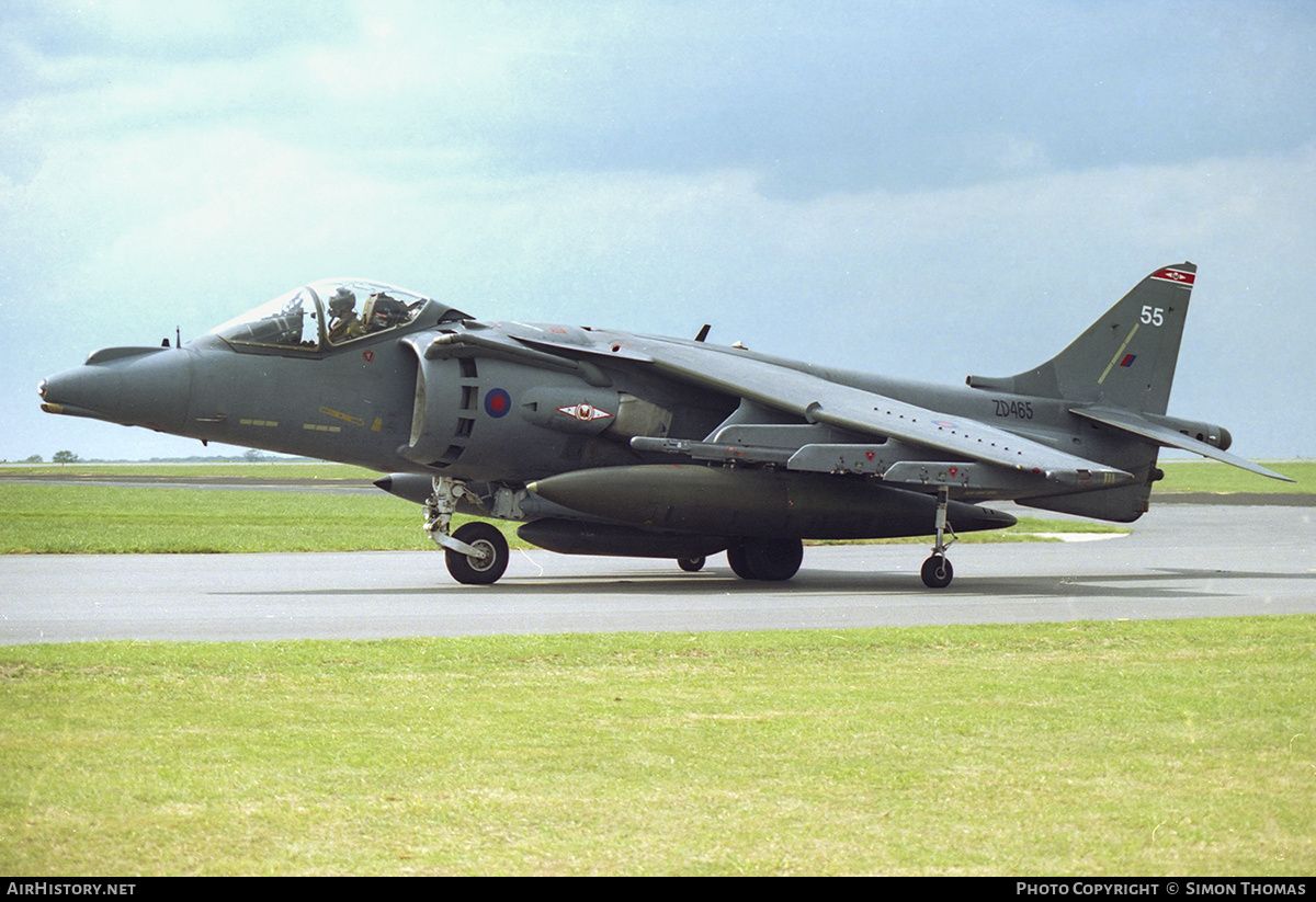 Aircraft Photo of ZD465 | British Aerospace Harrier GR7 | UK - Air Force | AirHistory.net #373493