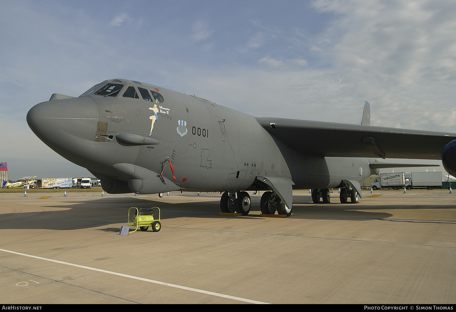 Aircraft Photo of 60-0001 | Boeing B-52H Stratofortress | USA - Air Force | AirHistory.net #373502