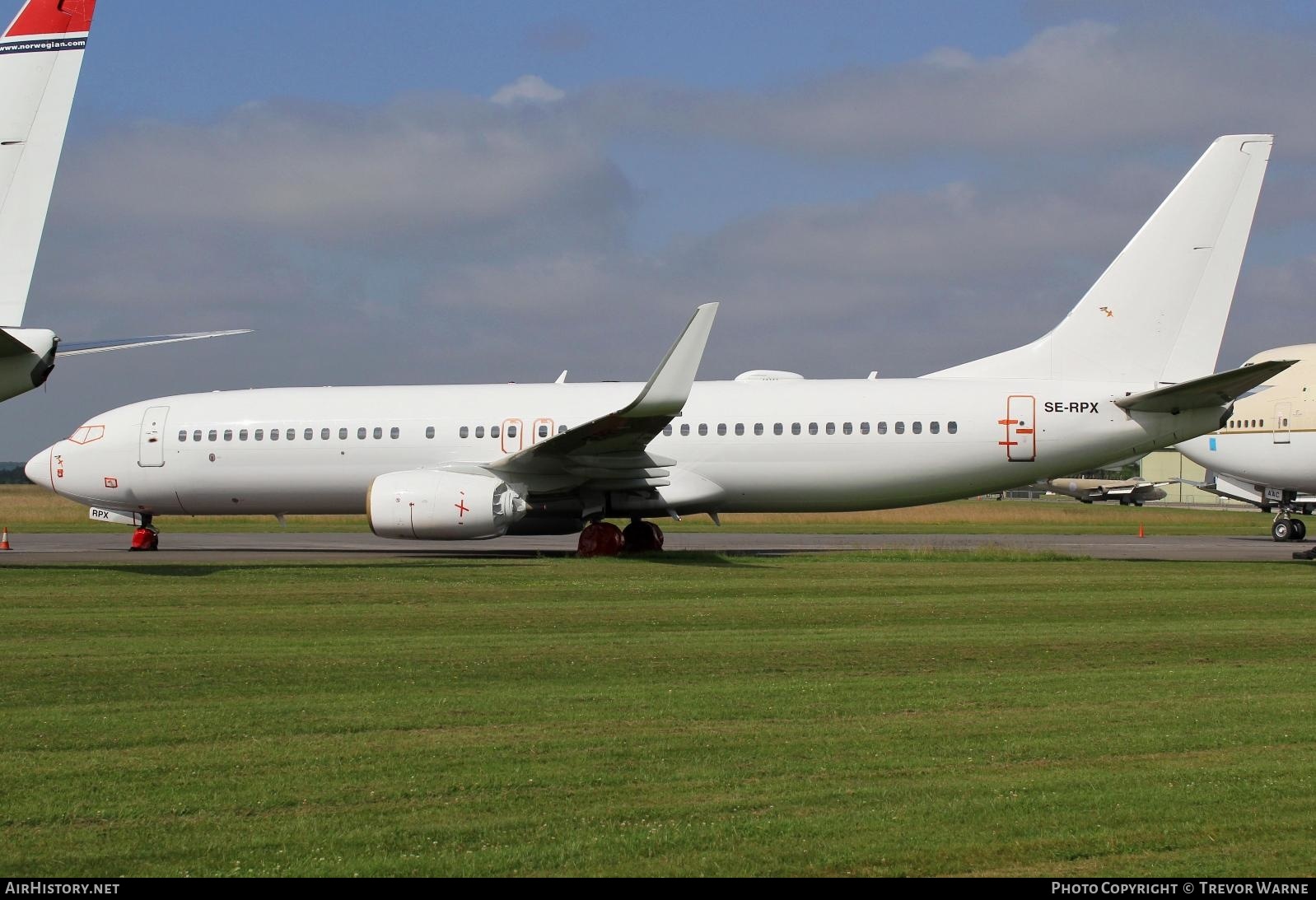 Aircraft Photo of SE-RPX | Boeing 737-8JP | AirHistory.net #373518