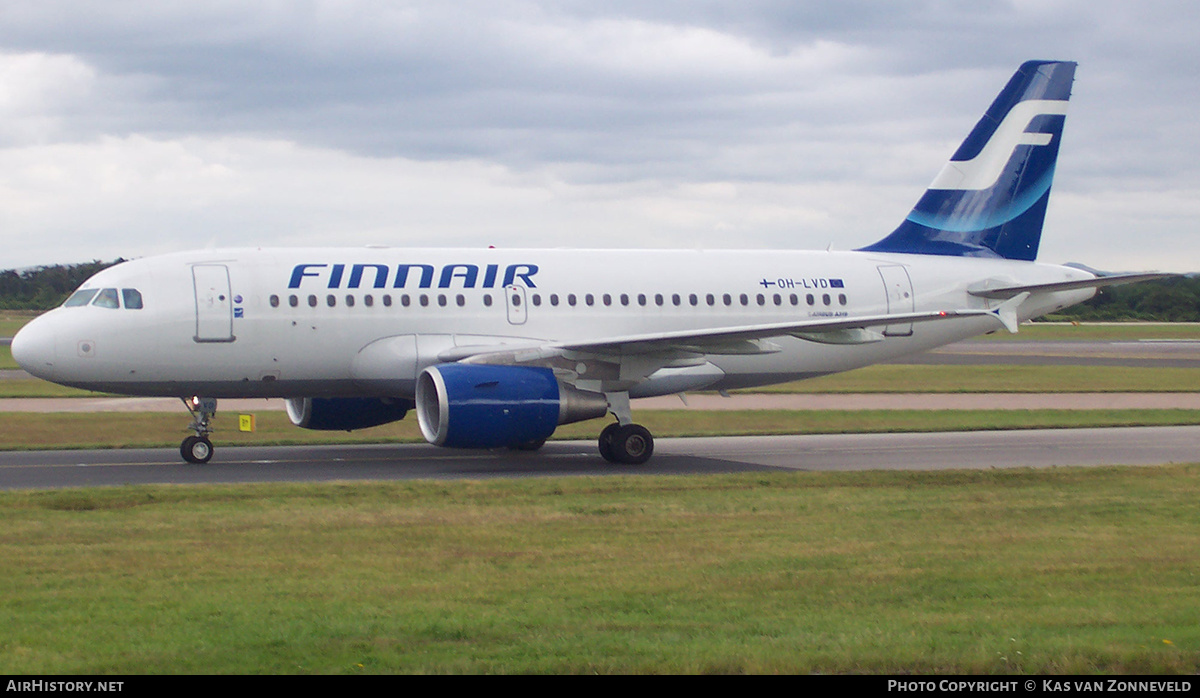 Aircraft Photo of OH-LVD | Airbus A319-112 | Finnair | AirHistory.net #373539
