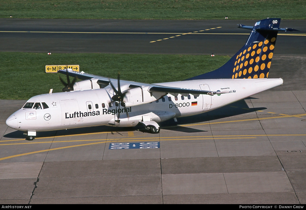 Aircraft Photo of D-BOOO | ATR ATR-42-500 | Lufthansa Regional | AirHistory.net #373541