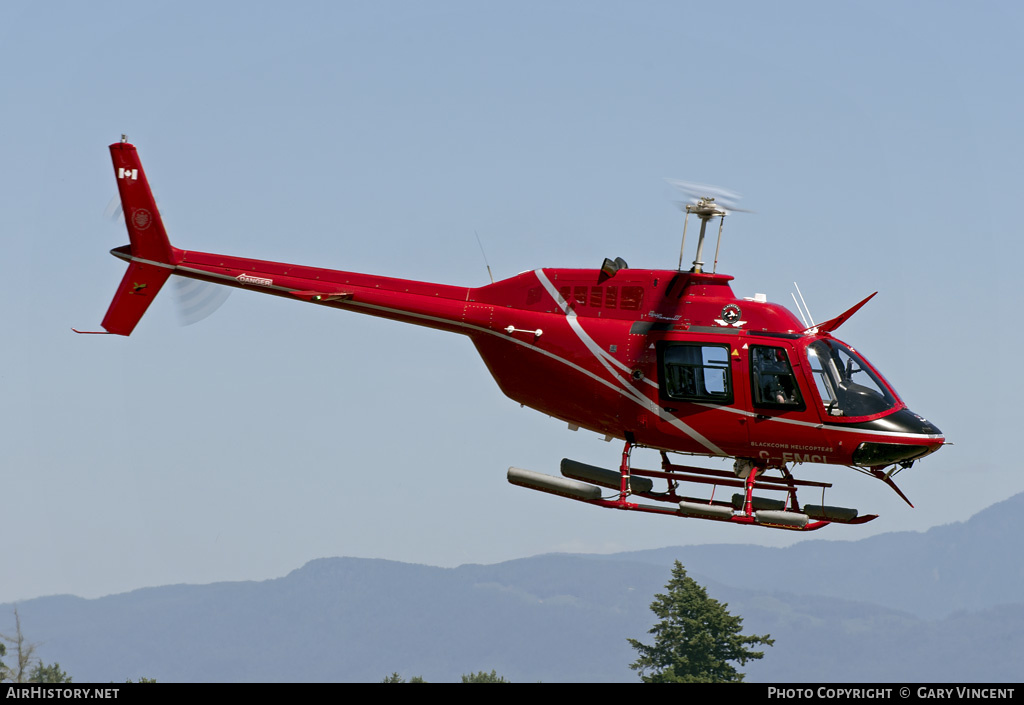 Aircraft Photo of C-FMCL | Bell 206B-3 JetRanger III | Blackcomb Helicopters | AirHistory.net #373545