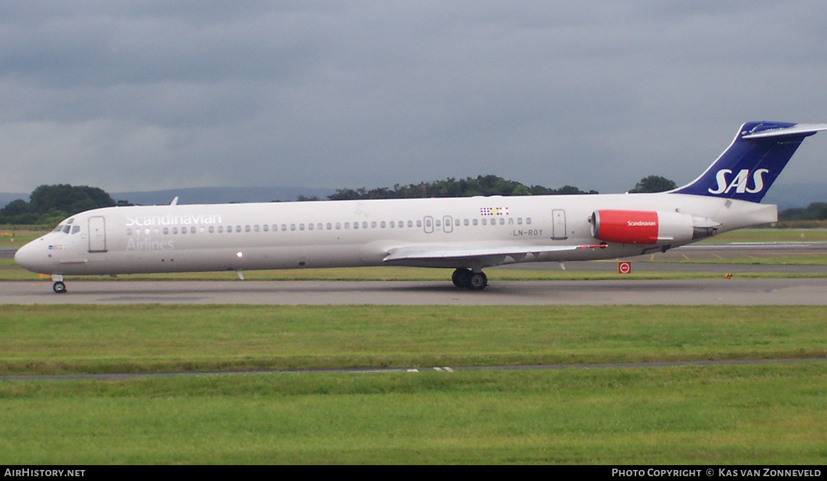 Aircraft Photo of LN-ROY | McDonnell Douglas MD-82 (DC-9-82) | Scandinavian Airlines - SAS | AirHistory.net #373549