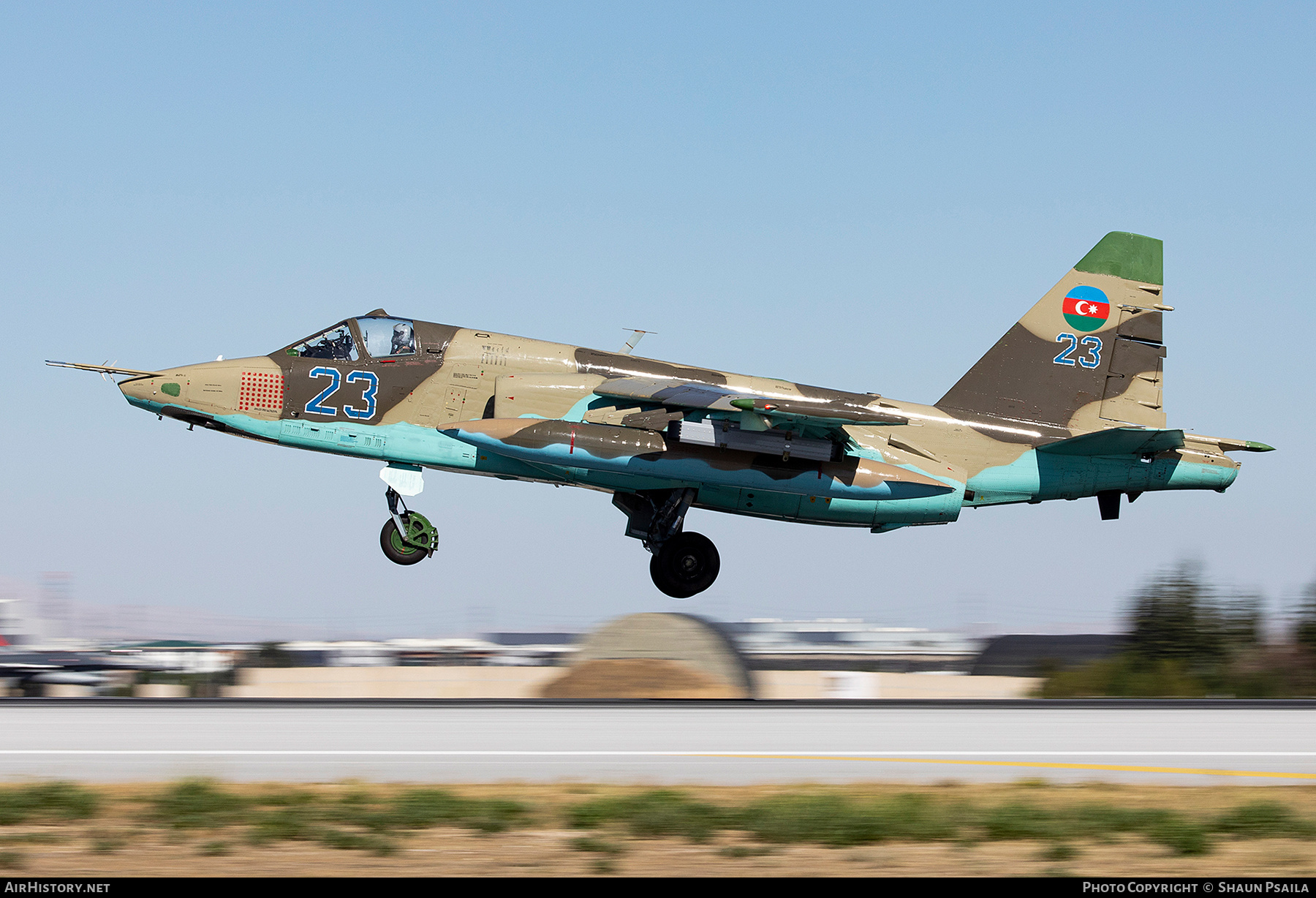 Aircraft Photo of 23 blue | Sukhoi Su-25 | Azerbaijan - Air Force | AirHistory.net #373557
