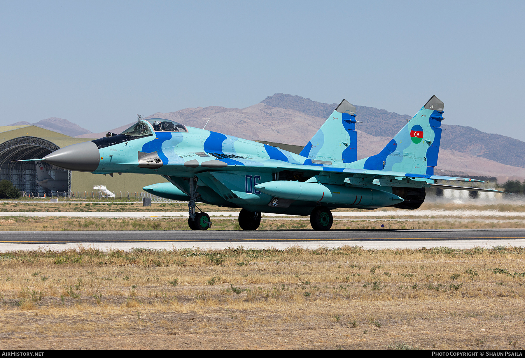 Aircraft Photo of 06 blue | Mikoyan-Gurevich MiG-29S | Azerbaijan - Air Force | AirHistory.net #373561