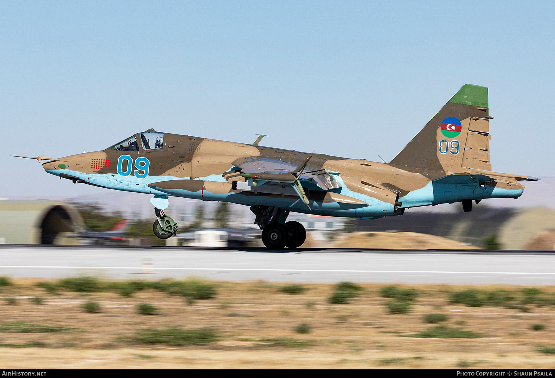 Aircraft Photo of 09 blue | Sukhoi Su-25 | Azerbaijan - Air Force | AirHistory.net #373562