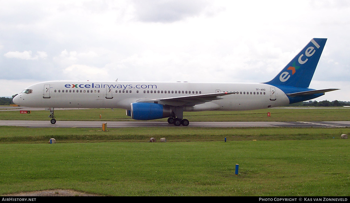 Aircraft Photo of TF-ARD | Boeing 757-225 | Excel Airways | AirHistory.net #373567
