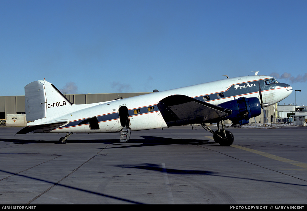 Aircraft Photo of C-FGLB | Douglas DC-3-178 | Pem-Air | AirHistory.net #373574