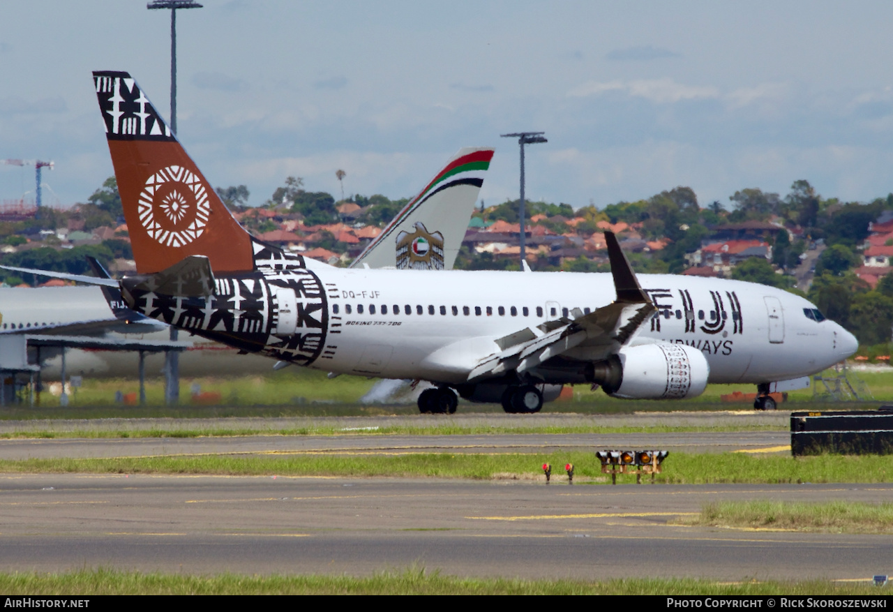 Aircraft Photo of DQ-FJF | Boeing 737-7X2 | Fiji Airways | AirHistory.net #373596