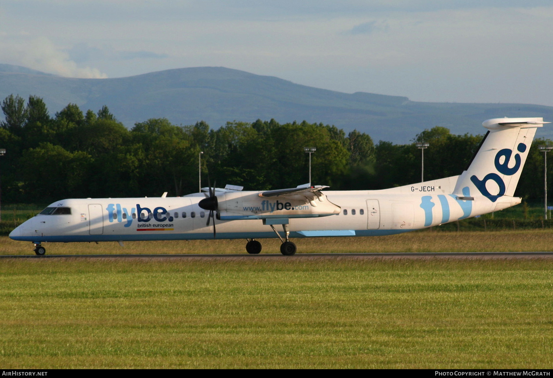 Aircraft Photo of G-JECH | Bombardier DHC-8-402 Dash 8 | Flybe | AirHistory.net #373602