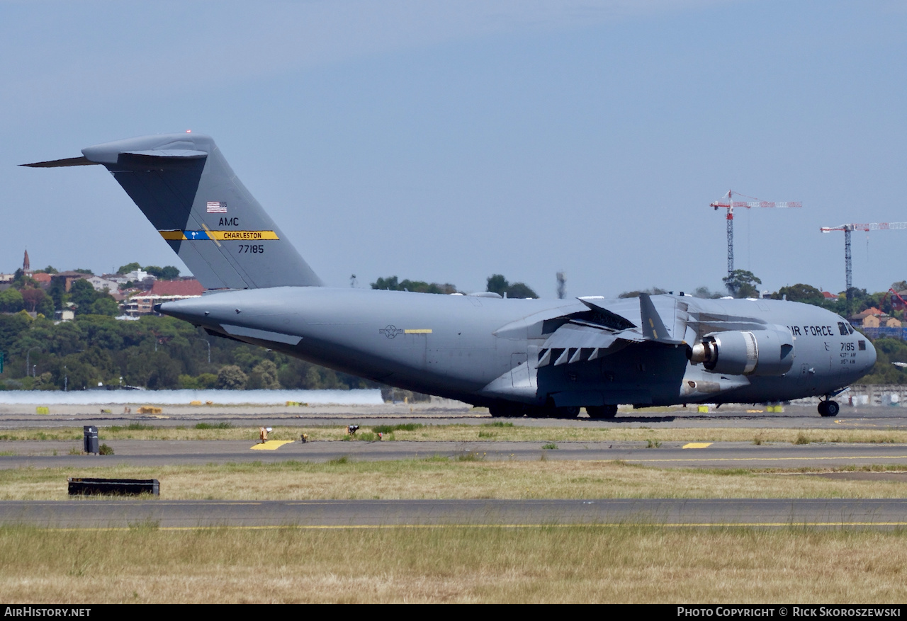 Aircraft Photo of 07-7185 / 77185 | Boeing C-17A Globemaster III | USA - Air Force | AirHistory.net #373607