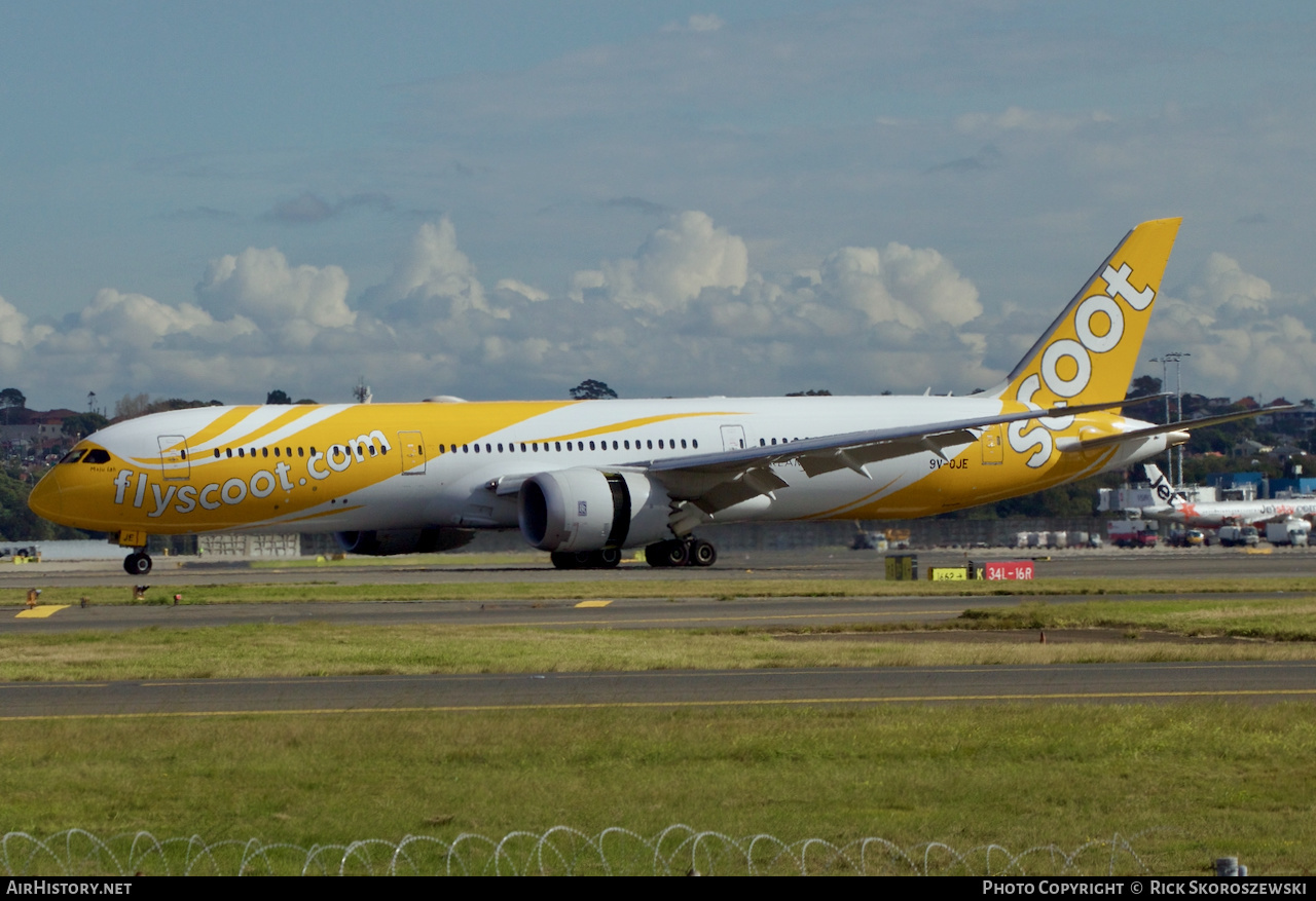 Aircraft Photo of 9V-OJE | Boeing 787-9 Dreamliner | Scoot | AirHistory.net #373614