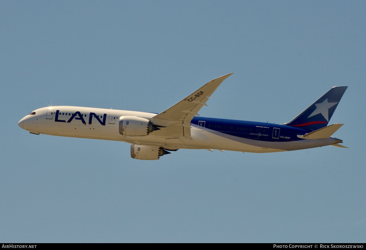 Aircraft Photo of CC-BGF | Boeing 787-9 Dreamliner | LAN Airlines - Línea Aérea Nacional | AirHistory.net #373615