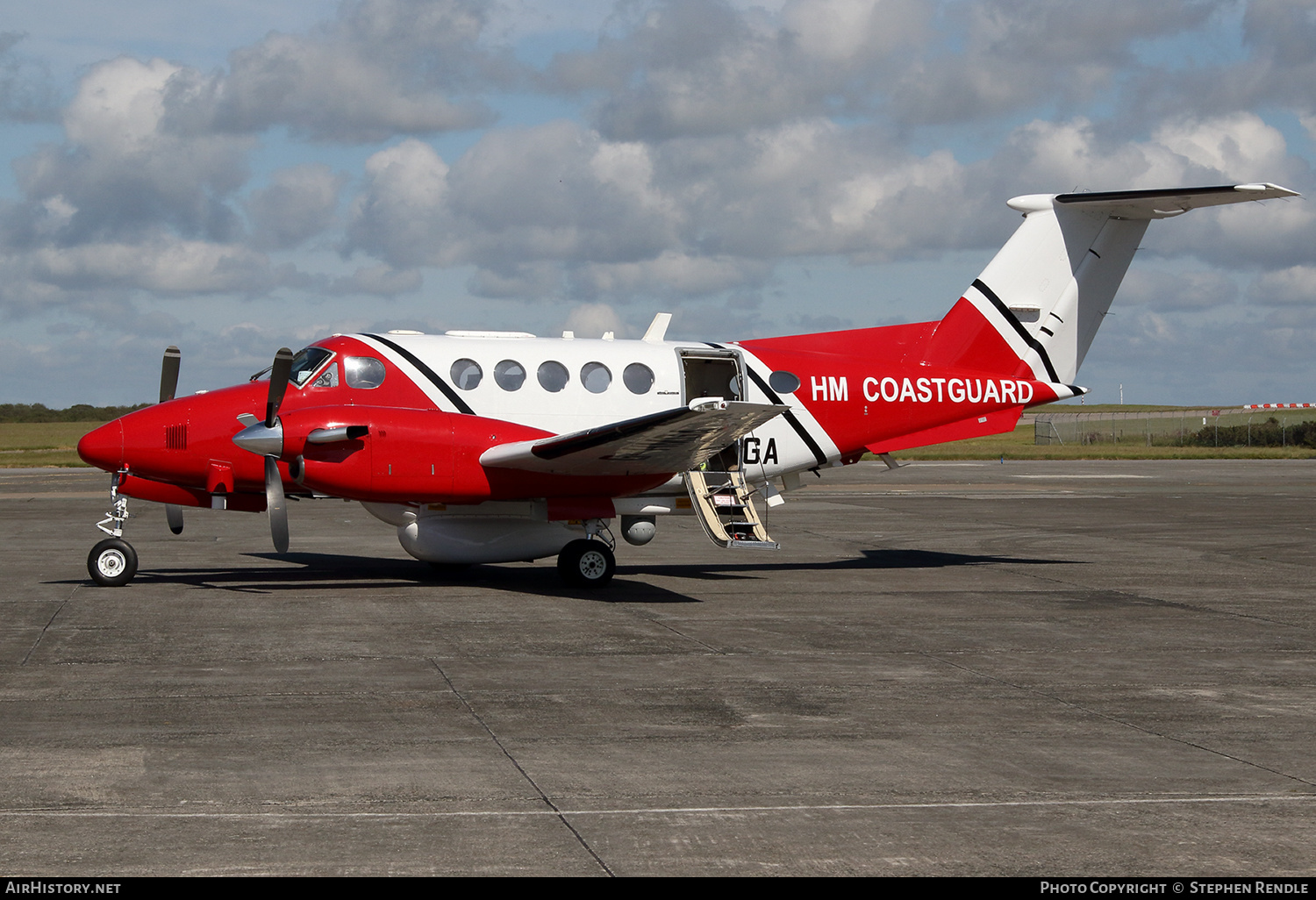 Aircraft Photo of G-HMGA | Beech 200 Super King Air | HM Coastguard | AirHistory.net #373619