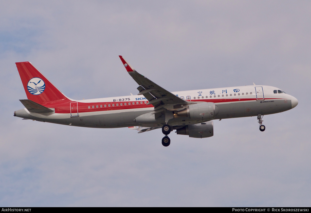 Aircraft Photo of B-8375 | Airbus A320-214 | Sichuan Airlines | AirHistory.net #373622