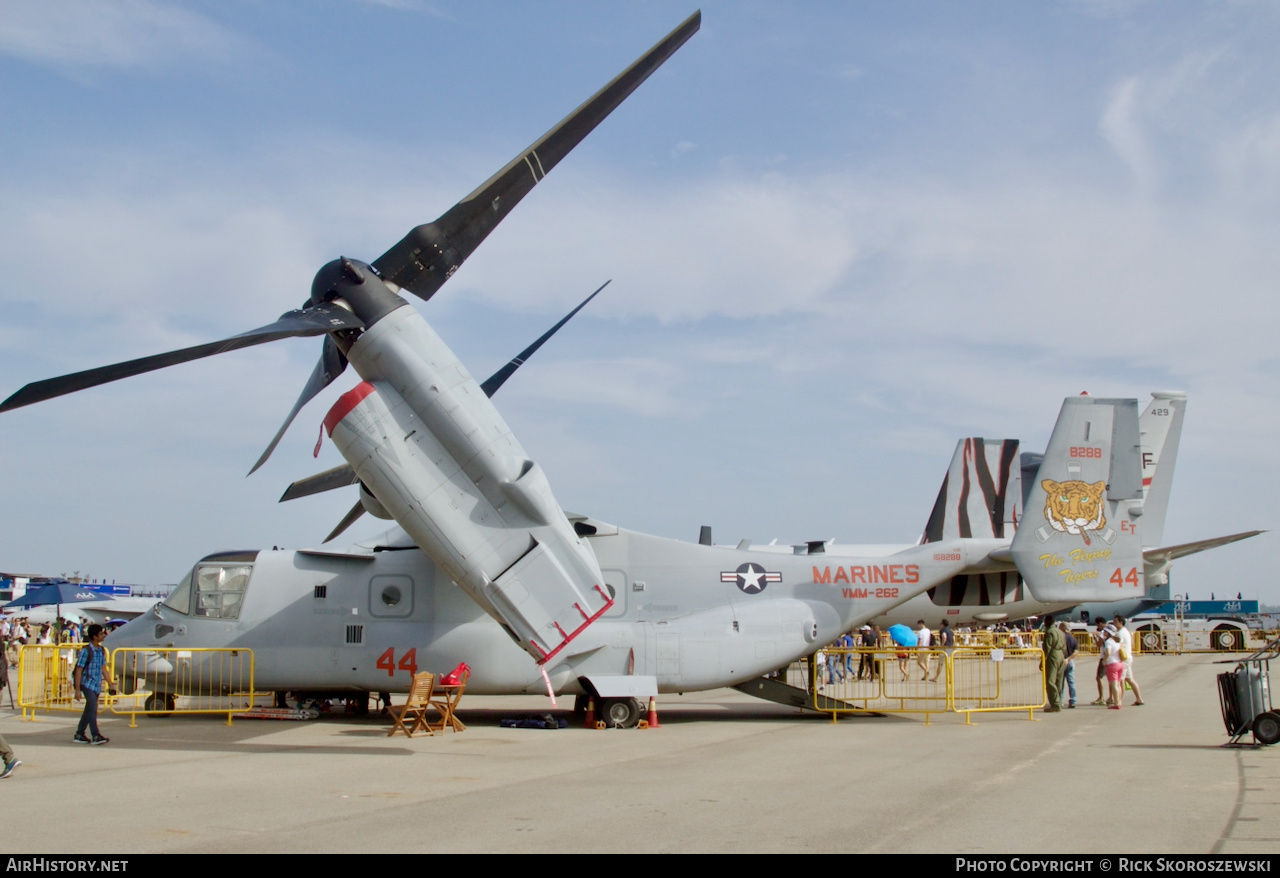 Aircraft Photo of 168288 / 8288 | Bell-Boeing MV-22B Osprey | USA - Marines | AirHistory.net #373635