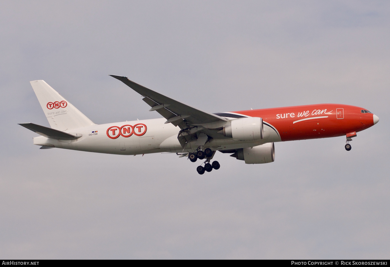 Aircraft Photo of OO-TSB | Boeing 777-FHT | TNT Airways | AirHistory.net #373647