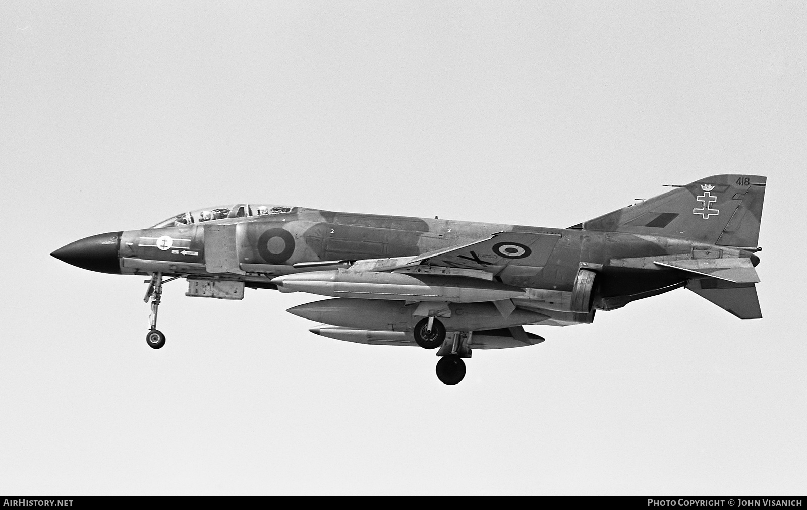 Aircraft Photo of XV418 | McDonnell Douglas F-4M Phantom FGR2 | UK - Air Force | AirHistory.net #373657