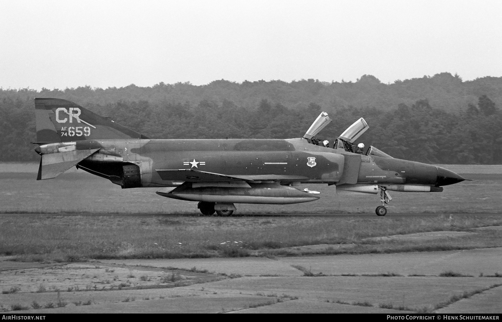 Aircraft Photo of 74-0659 / AF74-659 | McDonnell Douglas F-4E Phantom II | USA - Air Force | AirHistory.net #373659