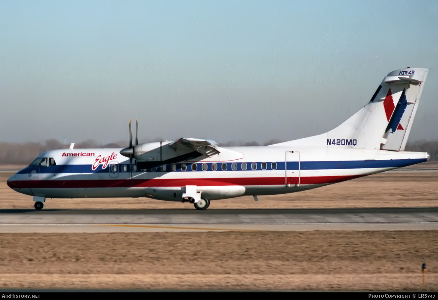 Aircraft Photo of N420MQ | ATR ATR-42-300 | American Eagle | AirHistory.net #373660