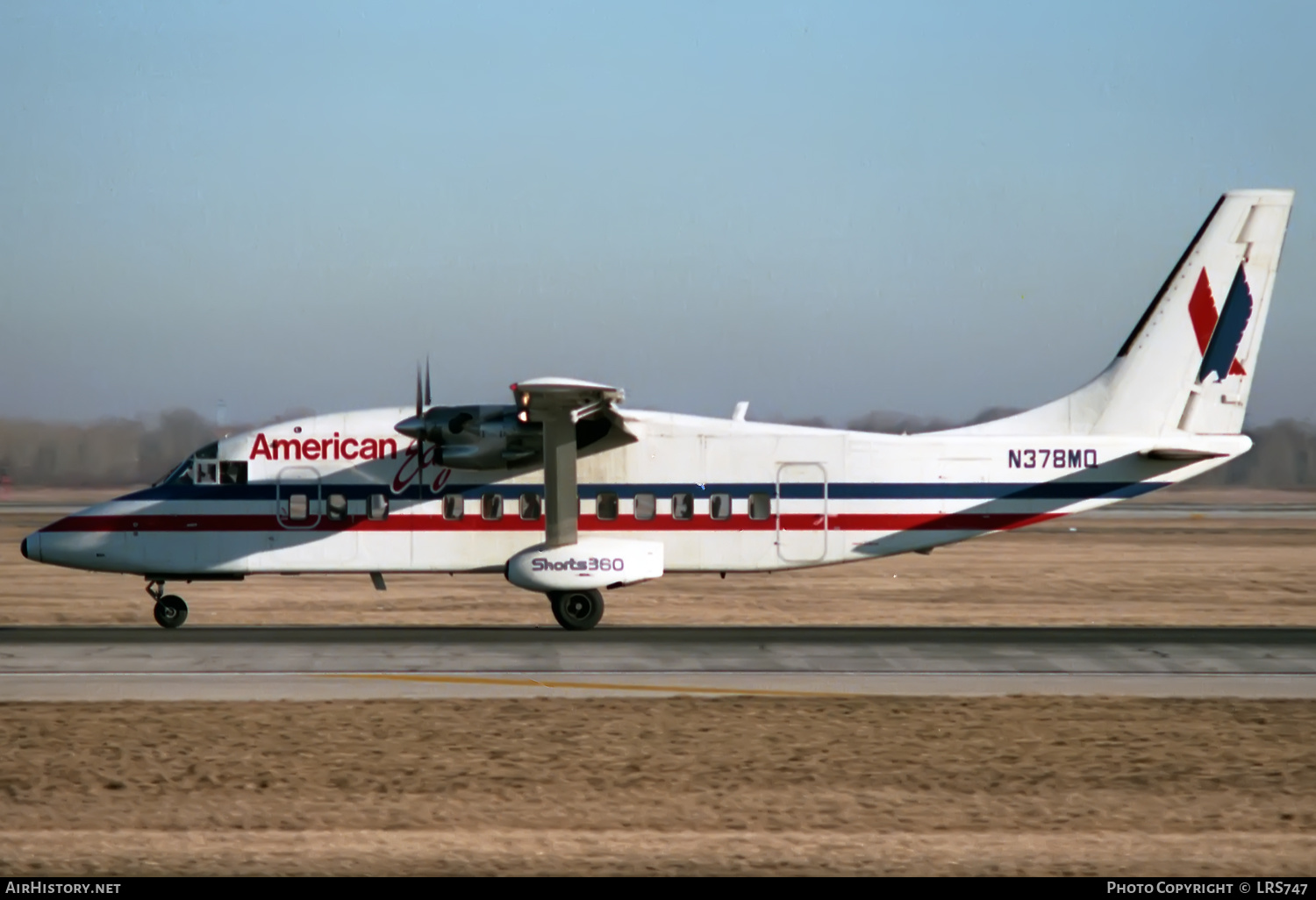 Aircraft Photo of N378MQ | Short 360-200 | American Eagle | AirHistory.net #373663