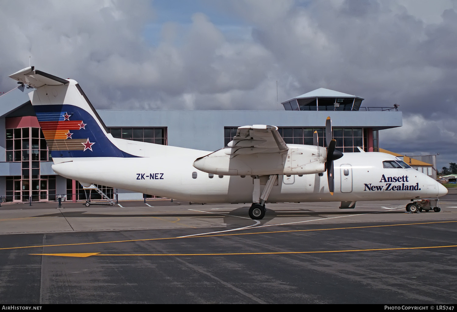 Aircraft Photo of ZK-NEZ | De Havilland Canada DHC-8-102 Dash 8 | Ansett New Zealand | AirHistory.net #373665