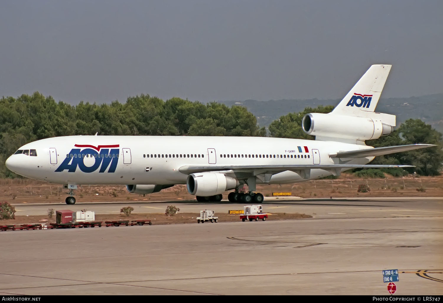 Aircraft Photo of F-GKMY | McDonnell Douglas DC-10-30 | AOM French Airlines | AirHistory.net #373668