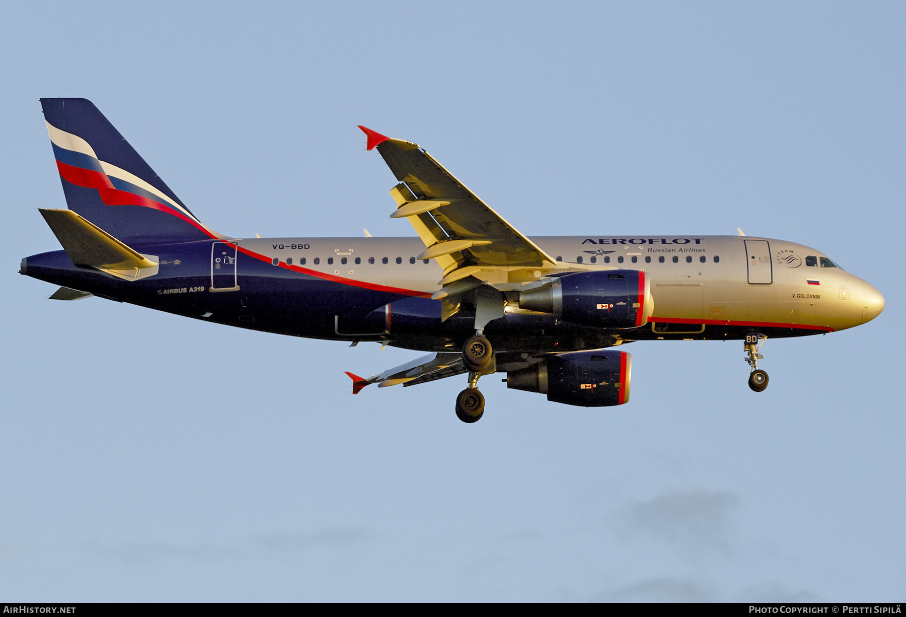 Aircraft Photo of VQ-BBD | Airbus A319-111 | Aeroflot - Russian Airlines | AirHistory.net #373673
