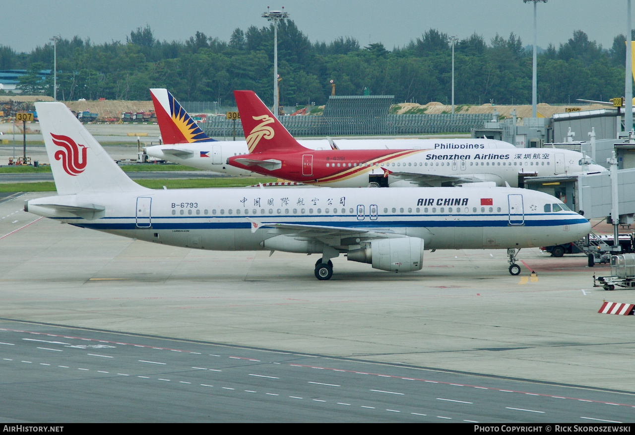 Aircraft Photo of B-6793 | Airbus A320-232 | Air China | AirHistory.net #373675