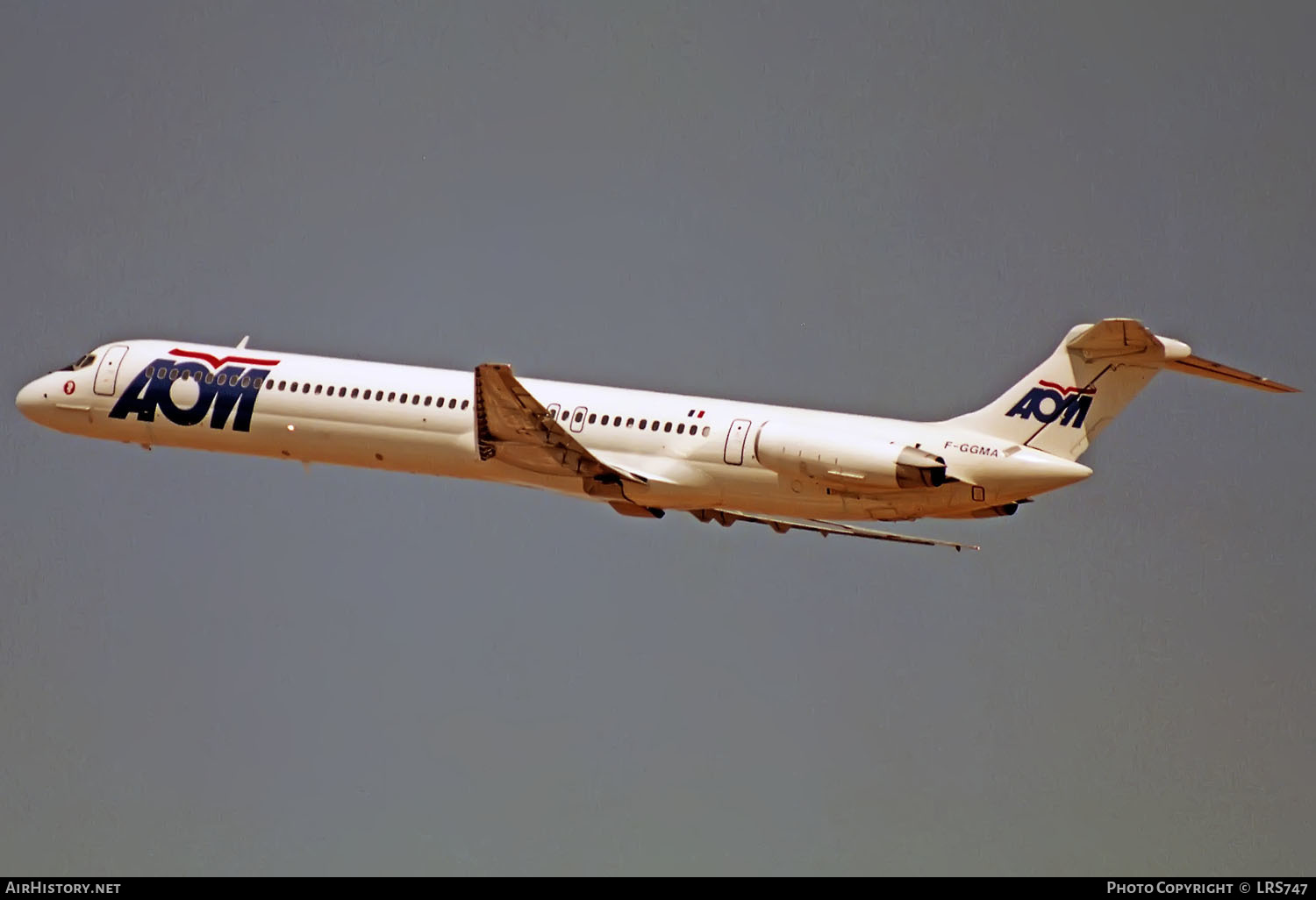 Aircraft Photo of F-GGMA | McDonnell Douglas MD-83 (DC-9-83) | AOM French Airlines | AirHistory.net #373676