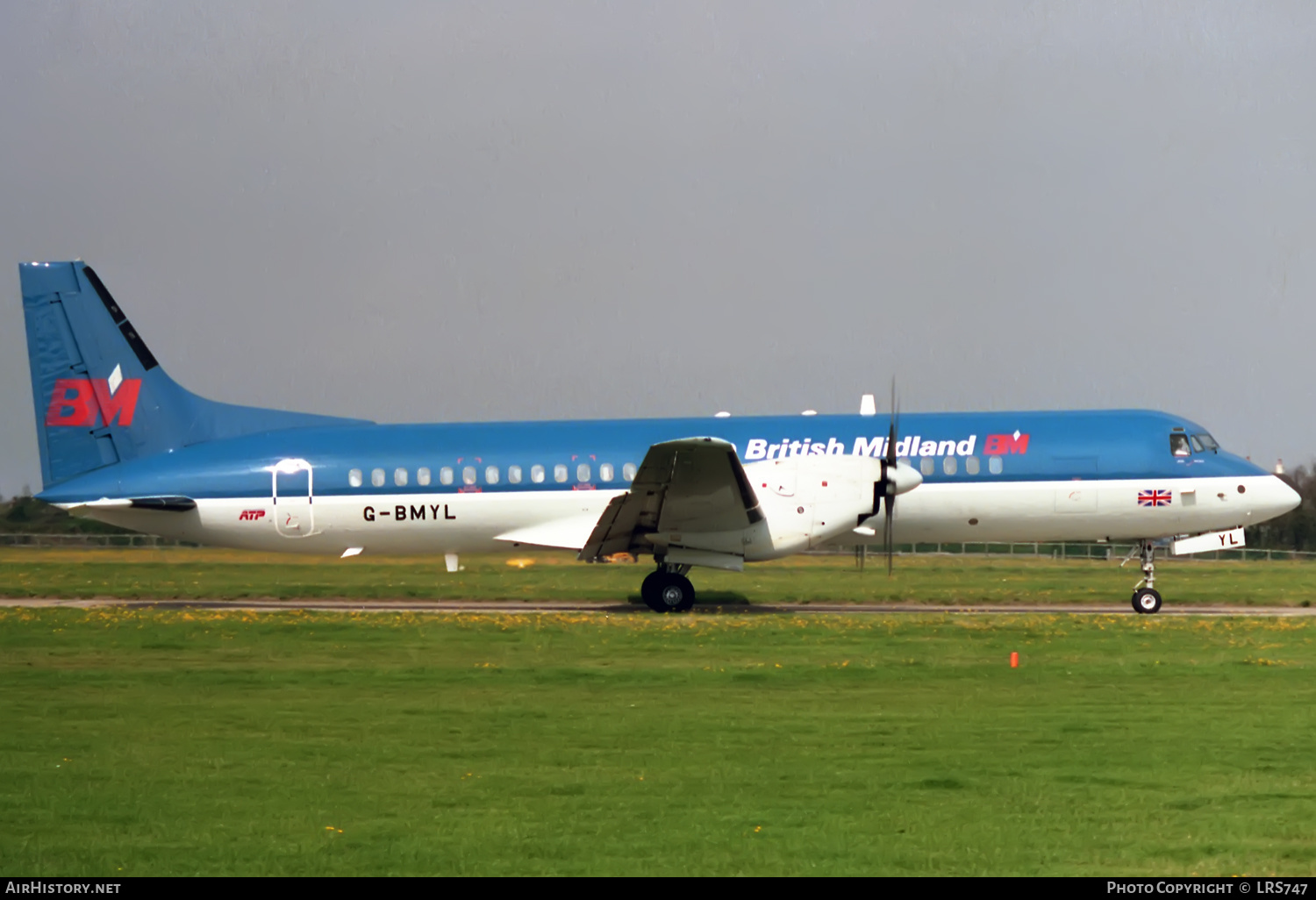 Aircraft Photo of G-BMYL | British Aerospace ATP | British Midland Airways - BMA | AirHistory.net #373682