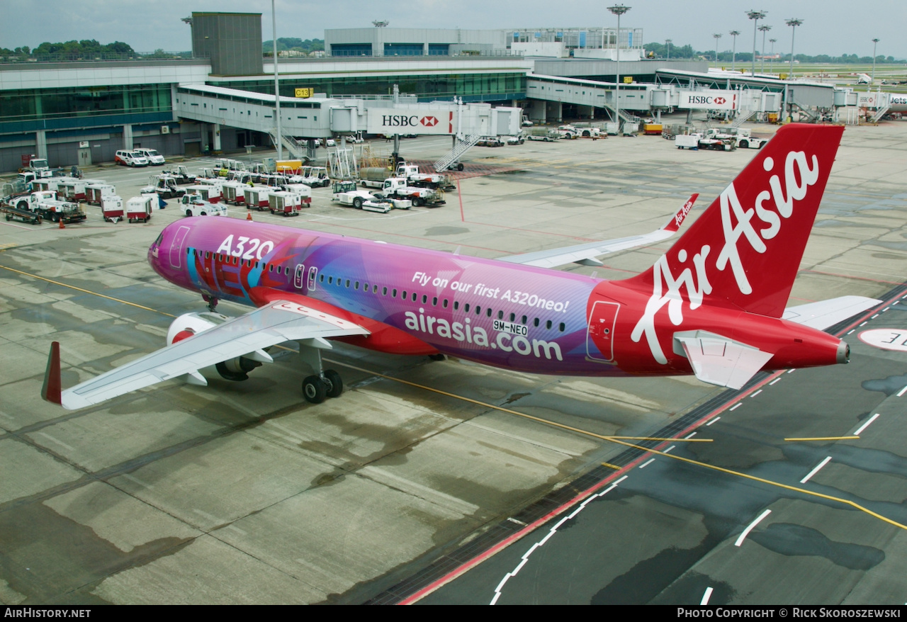 Aircraft Photo of 9M-NEO | Airbus A320-251N | AirAsia | AirHistory.net #373693