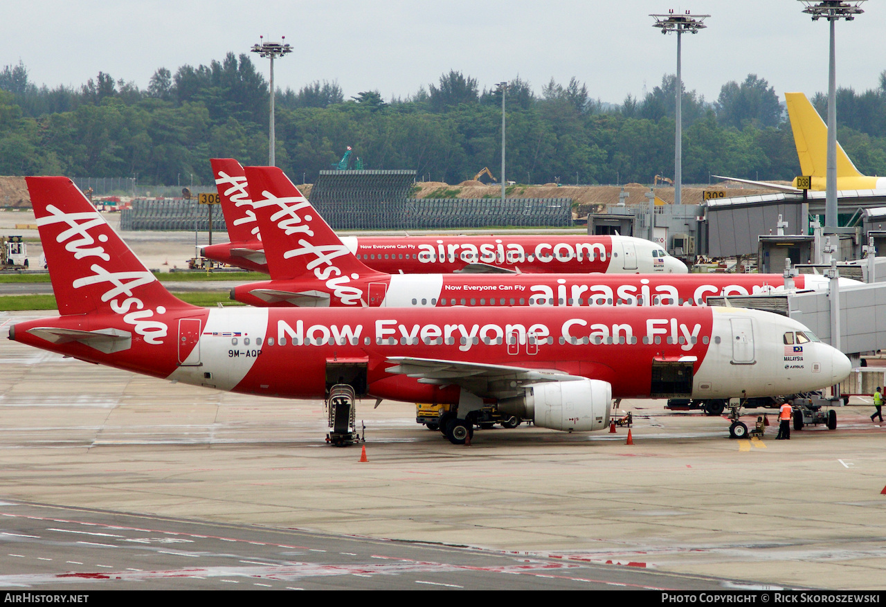 Aircraft Photo of 9M-AQP | Airbus A320-216 | AirAsia | AirHistory.net #373694