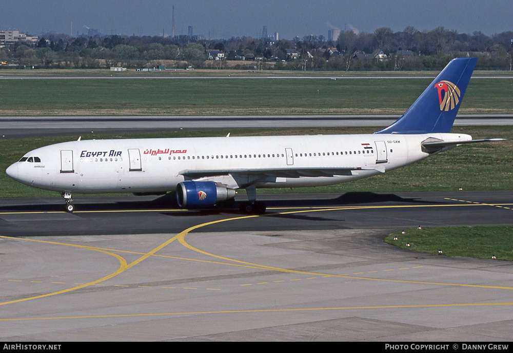Aircraft Photo of SU-GAW | Airbus A300B4-622R | EgyptAir | AirHistory.net #373697
