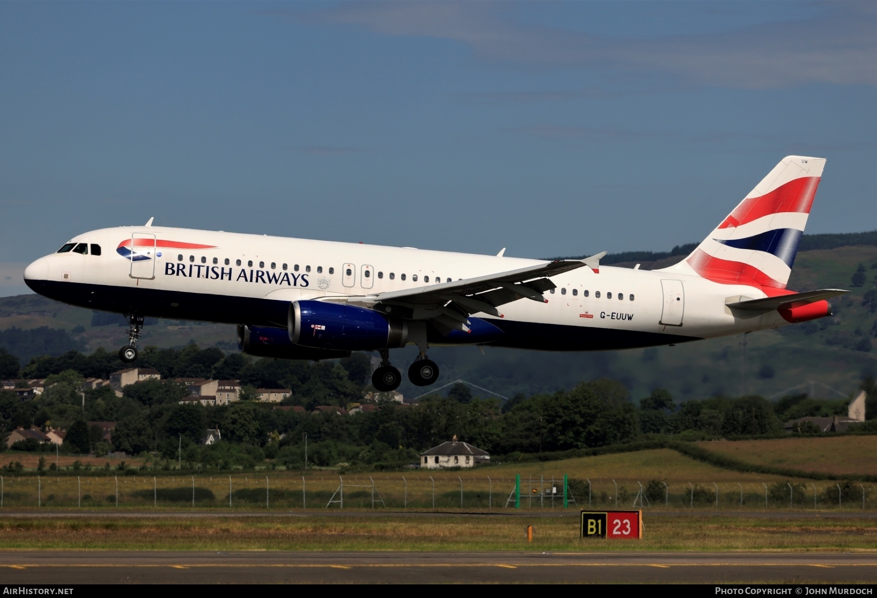 Aircraft Photo of G-EUUW | Airbus A320-232 | British Airways | AirHistory.net #373700