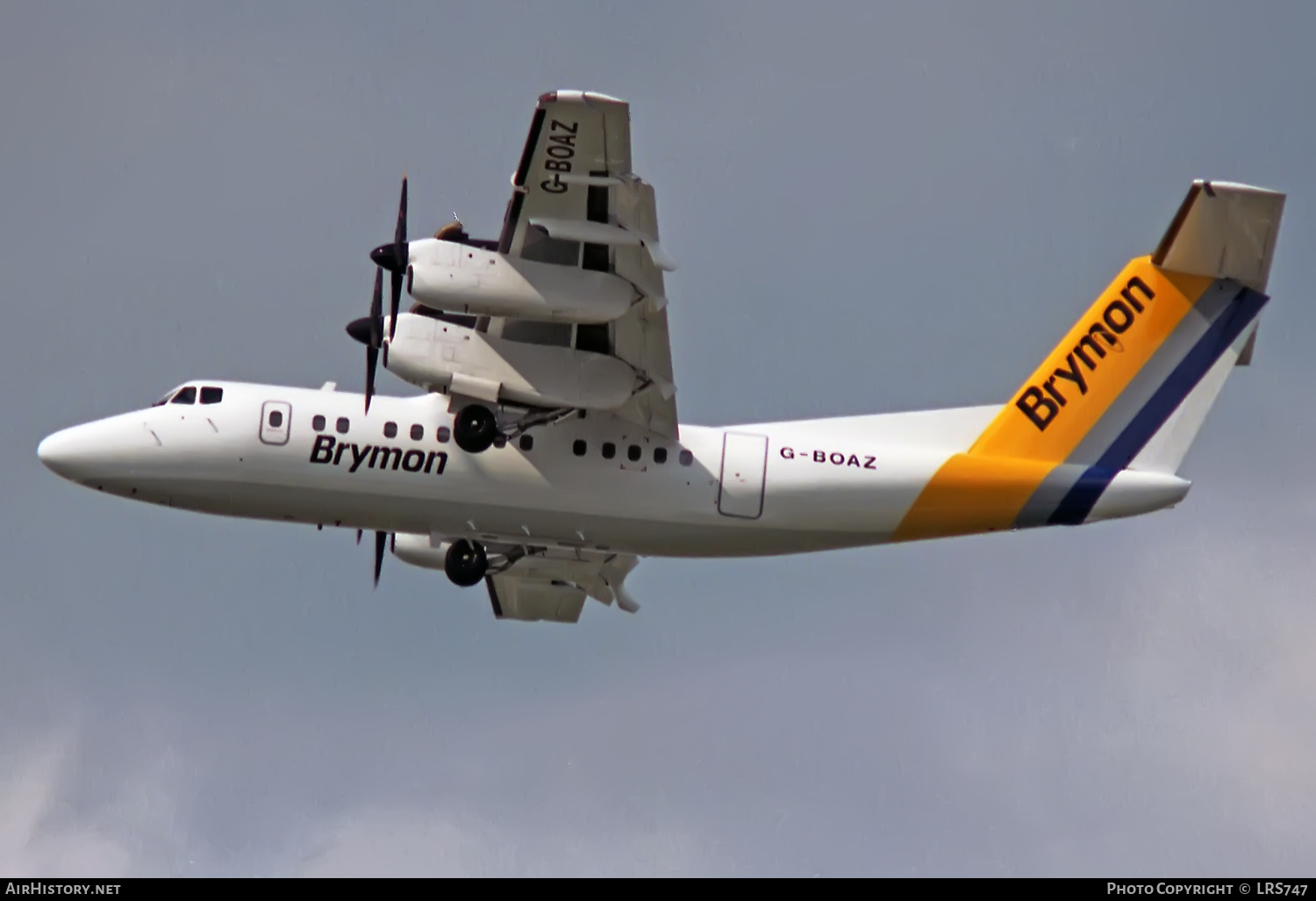 Aircraft Photo of G-BOAZ | De Havilland Canada DHC-7-102 Dash 7 | Brymon Airways | AirHistory.net #373701