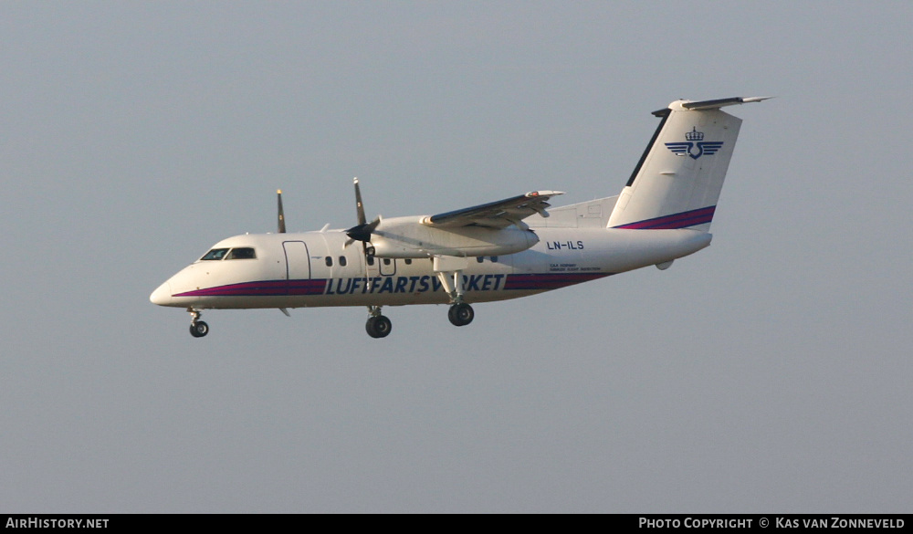 Aircraft Photo of LN-ILS | De Havilland Canada DHC-8-103A Dash 8 | Luftfartsverket | AirHistory.net #373713