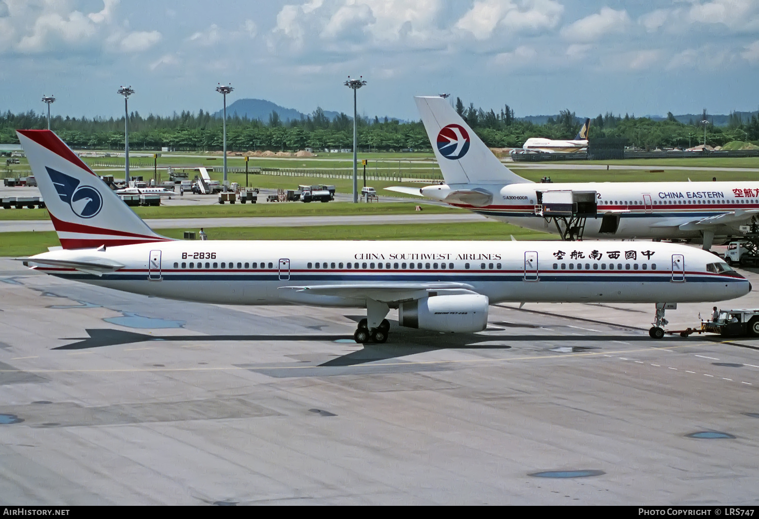 Aircraft Photo of B-2836 | Boeing 757-2Z0 | China Southwest Airlines | AirHistory.net #373725