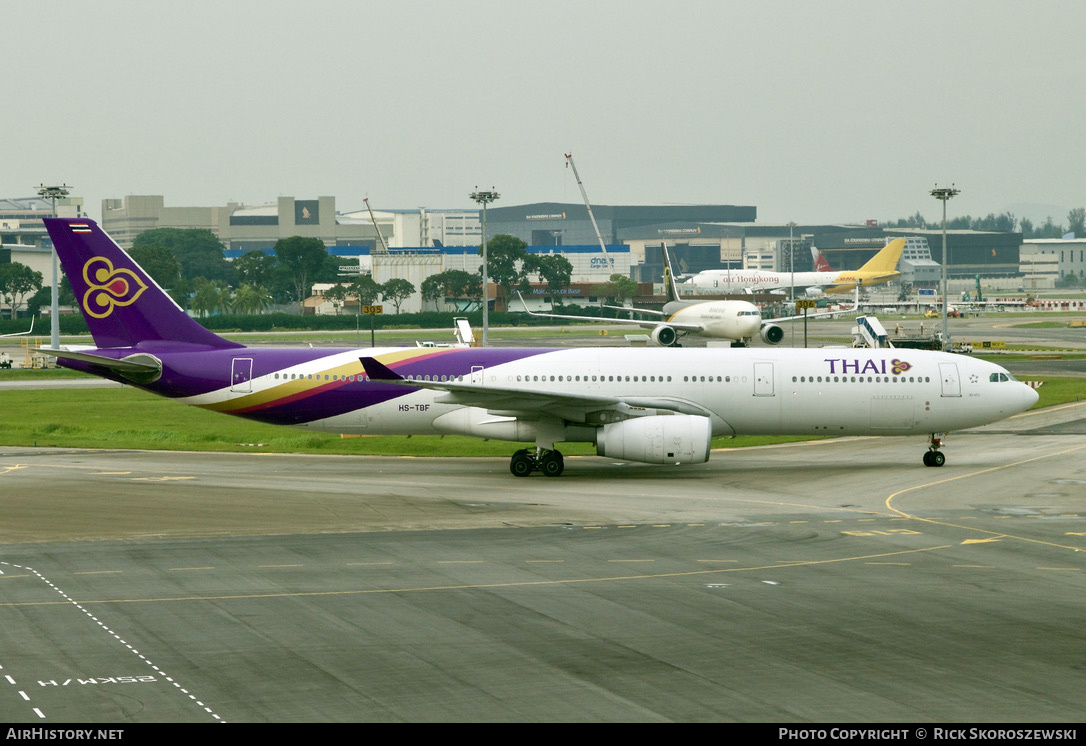 Aircraft Photo of HS-TBF | Airbus A330-343 | Thai Airways International | AirHistory.net #373742