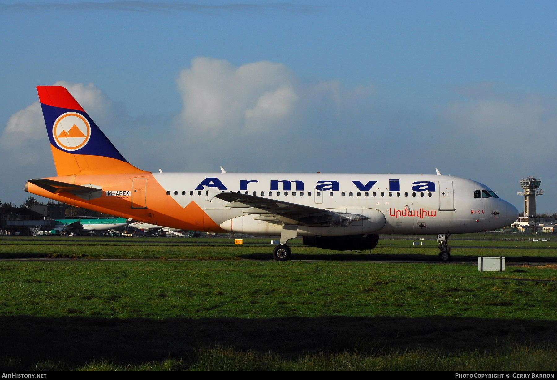 Aircraft Photo of M-ABEK | Airbus A319-132 | Armavia | AirHistory.net #373747