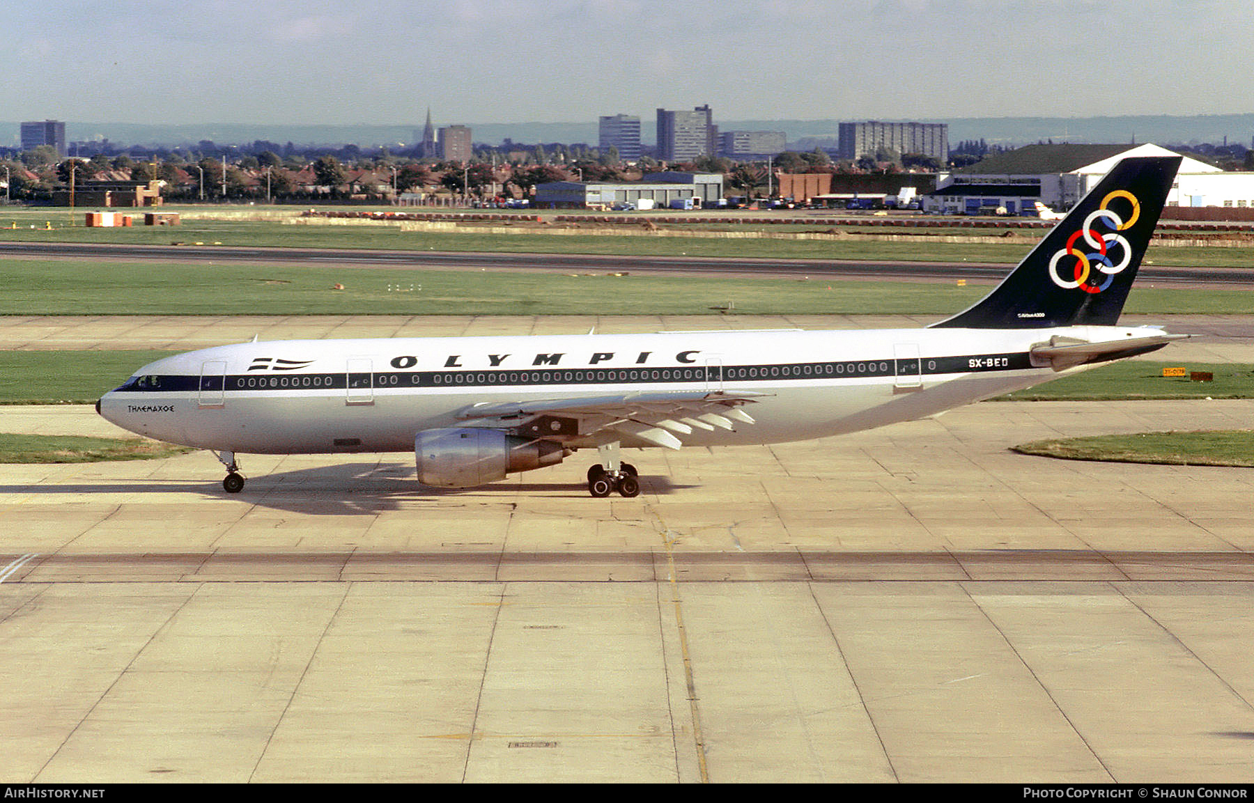 Aircraft Photo of SX-BED | Airbus A300B4-103 | Olympic | AirHistory.net #373765