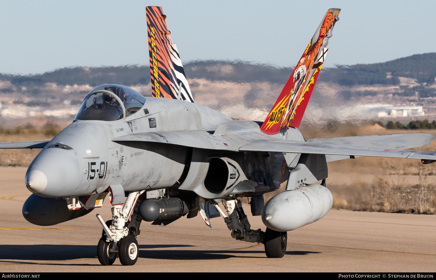 Aircraft Photo of C15-54 | McDonnell Douglas EF-18M Hornet | Spain - Air Force | AirHistory.net #373776